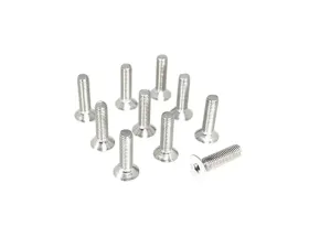 ZSPEC Design 10-Pack SUS304 Stainless M5-0.8x25mm FHSC Fasteners