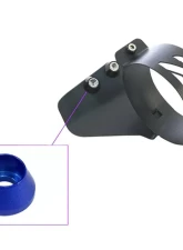 ZSPEC Design Black RHD Fuel Filter Bracket w/ Dark Blue Washers Nissan 300ZX Z32 1990-1996                                     - 00843612190147 - Image 2