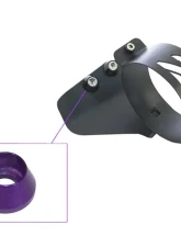 ZSPEC Design Black RHD Fuel Filter Bracket w/ Gloss Purple Washers Nissan 300ZX Z32 1990-1996                                     - 00843612190178 - Image 2