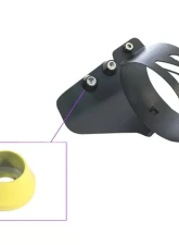 ZSPEC Design Black RHD Fuel Filter Bracket w/ Yellow Washers Nissan 300ZX Z32 1990-1996                                     - 00843612190246 - Image 2