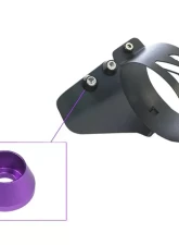 ZSPEC Design Black RHD Fuel Filter Bracket w/ Purple Washers Nissan 300ZX Z32 1990-1996                                     - 00843612190253 - Image 2