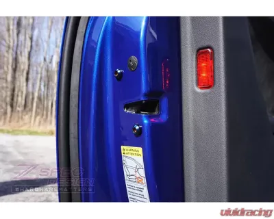 すず　0308 Zspec Design Purple Titanium Door Striker & Latch Bolts Audi