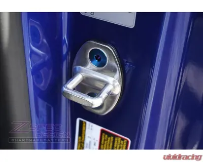 Zspec Design Purple Titanium Door Striker & Latch Bolts Audi