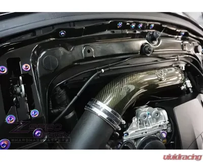 ZSPEC Design Gold Titanium Stage 2 Dress-Up Bolts Fastener Kit BMW 435i F32 3.0T 2014-2019 - 00843612190840