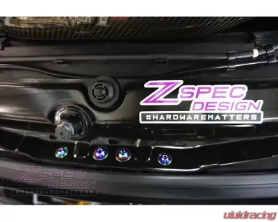 ZSPEC Design Gold Titanium Stage 2 Dress-Up Bolts Fastener Kit BMW 435i F32 3.0T 2014-2019 - 00843612190840