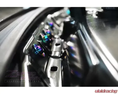 ZSPEC Design Gold Titanium Stage 2 Dress-Up Bolts Fastener Kit BMW 435i F32 3.0T 2014-2019 - 00843612190840