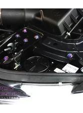 ZSPEC Design Gold Titanium Stage 2 Dress-Up Bolts Fastener Kit BMW 435i F32 3.0T 2014-2019                                     - 00843612190840 - Image 5