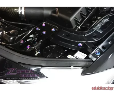 ZSPEC Design Gold Titanium Stage 2 Dress-Up Bolts Fastener Kit BMW 435i F32 3.0T 2014-2019 - 00843612190840