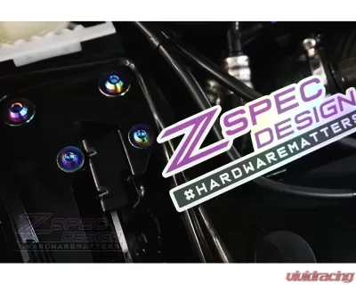 ZSPEC Design Gold Titanium Stage 2 Dress-Up Bolts Fastener Kit BMW 435i F32 3.0T 2014-2019 - 00843612190840