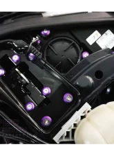 ZSPEC Design Gloss Purple Stainless & Billet Stage 2 Dress-Up Bolts Fastener Kit BMW 435i F32 3.0T 2014-2019                                     - 00843612191106 - Image 16
