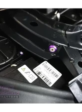 ZSPEC Design Gloss Purple Stainless & Billet Stage 2 Dress-Up Bolts Fastener Kit BMW 435i F32 3.0T 2014-2019                                     - 00843612191106 - Image 20