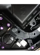 ZSPEC Design Gloss Purple Stainless & Billet Stage 2 Dress-Up Bolts Fastener Kit BMW 435i F32 3.0T 2014-2019                                     - 00843612191106 - Image 8