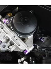 ZSPEC Design Gloss Purple Stainless & Billet Stage 2 Dress-Up Bolts Fastener Kit BMW 435i F32 3.0T 2014-2019                                     - 00843612191106 - Image 9
