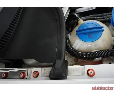 ZSPEC Design Gloss Black Stainless & Billet Stage 1 Dress-Up Bolts Fastener Kit Volkswagen Golf MK5 2005-2010 - 00843612193858