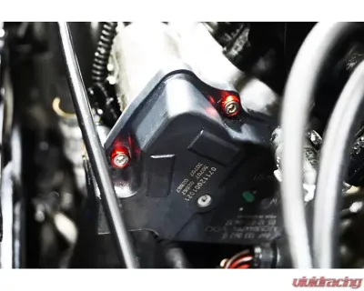 ZSPEC Design Gloss Black Stainless & Billet Stage 1 Dress-Up Bolts Fastener Kit Volkswagen Golf MK5 2005-2010 - 00843612193858