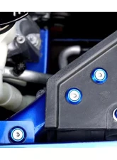 ZSPEC Design Gloss Purple Stainless & Billet Stage 1 Dress-Up Bolts Fastener Kit Volkswagen Golf R32 MK5 2006-2009                                     - 00843612194299 - Image 3