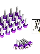 ZSPEC Design Bright Silver Stainless & Billet Coil Packs Fastener Kit Nissan Z32 300ZX 1990-1996                                     - 00843612195555 - Image 2