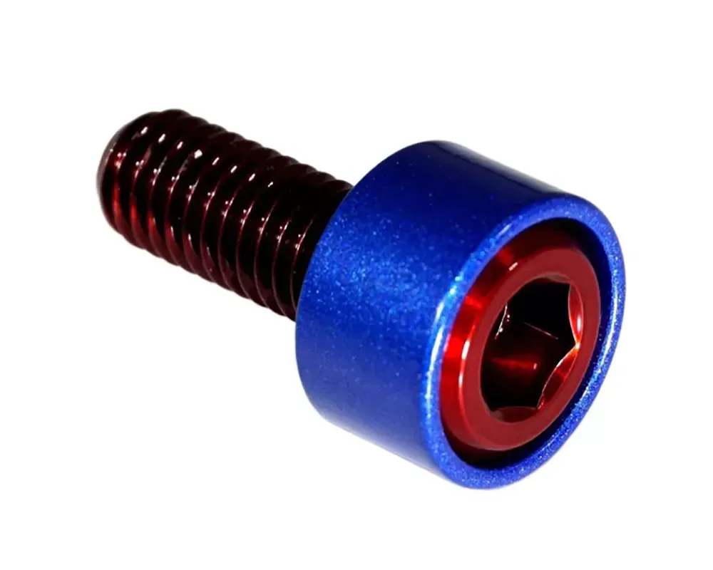 Zspec Design Red Titanium Throttle Cable Cover Fasteners for