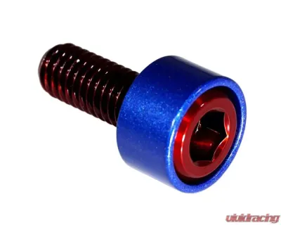 Zspec Design Red Titanium Throttle Cable Cover Fasteners for