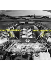 ZSPEC Design Black Grade-5 Titanium Throttle Bodies Fastener Kit Nissan Skyline GT-R | GTR R35 2007-2016                                     - 00843612196828 - Image 3