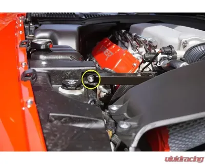 ZSPEC Design Stainless & Billet Strut Tower Brace Fasteners w/ Gunmetal Washers Dodge Viper 2003-2006 - 00843612198822