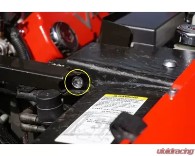 ZSPEC Design Stainless & Billet Strut Tower Brace Fasteners w/ Gunmetal Washers Dodge Viper 2003-2006 - 00843612198822