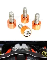 ZSPEC Design Stainless & Billet Strut Tower Brace Fasteners w/ Gunmetal Washers Dodge Viper 2003-2006                                     - 00843612198822 - Image 6