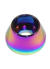 ZSPEC Design Black LHD Fuel Filter Bracket w/ Neochrome Washers Nissan 300ZX Z32 1990-1996                                     - 00843612189950 - Image 2