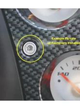 ZSPEC Design Bright White Stainless & Billet Radio Console Dress Up Bolts Fasteners Dodge Viper 2003-2006                                     - 00843612199133 - Image 4