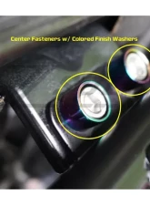 ZSPEC Design Bright White Stainless & Billet Strut Bar Fastener Kit Mitsubishi Lancer Evo X 2007-2013                                     - 00843612199584 - Image 5