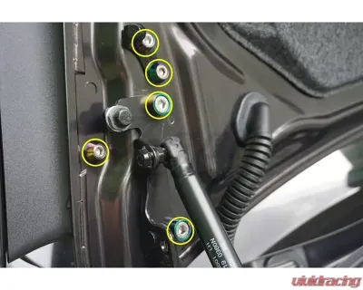 ZSPEC Design Stainless & Billet Trunk-Area Fastener Kit w/ Gloss Purple Washers Mitsubishi Lancer Evo 10 2007-2013 - 00843612199850