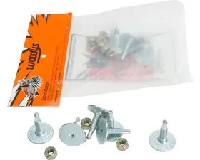 Woodys Grand Master Silver Studs 1.075