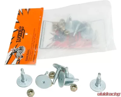 Woodys Grand Master Silver Studs 1.075" 12/PK - GMP-1075-12