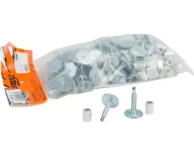 Woodys Grand Master Silver Studs 1.575