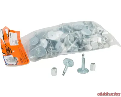 Woodys Grand Master Silver Studs 1.575" 84/PK - GMP-1575-84