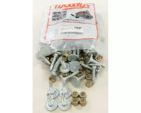 Woodys Silver Mega-Bite Trail Stud 1.175