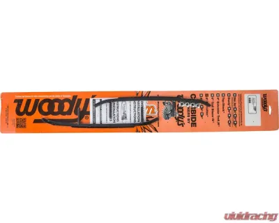 Woodys Executive Round Bar 8" Carbide Runners Pol WPI-9125 - WPI-9125