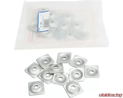 Woodys Digger Support Plates Square Alum. 1/4" 24/PK - ASW-3725