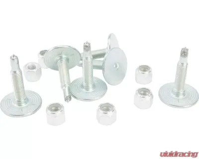 Woodys Grand Master Silver Studs 1.325" 6/PK - GMP-1325-6