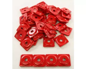 Woodys Square Digger Support Plate Red