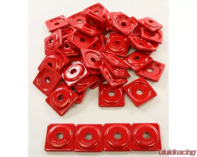 Woodys Square Digger Support Plate Red - ASW2-3790-48