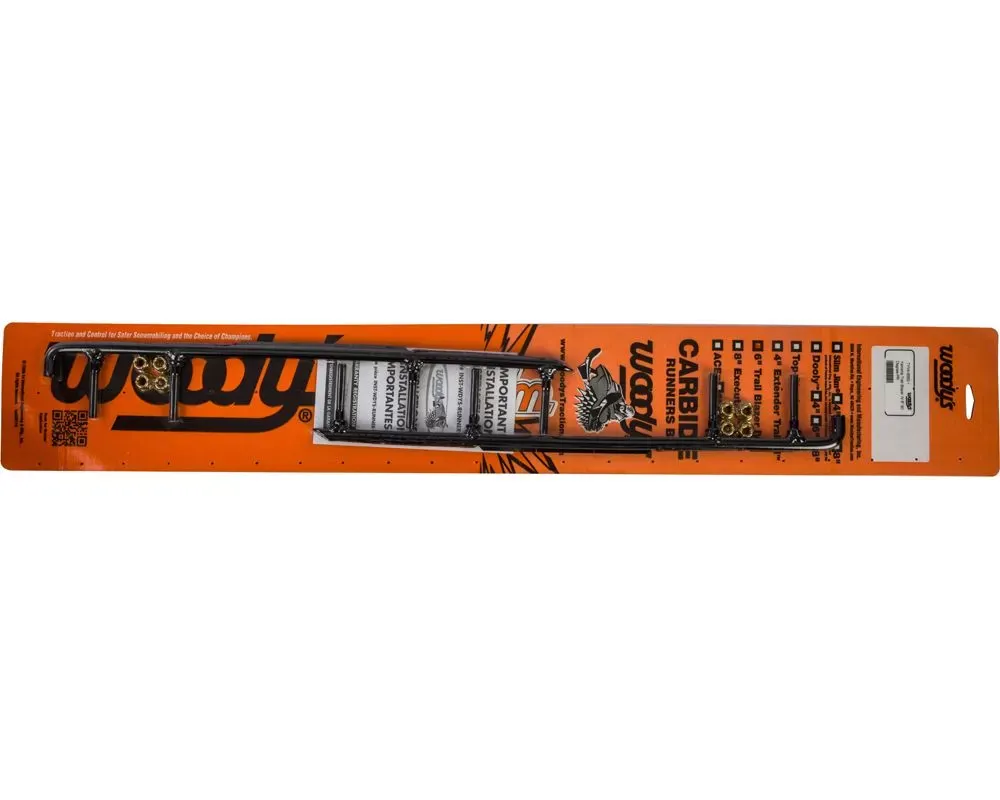 Woodys Trail Blazer Round Bar 6" Carbide Runners Yam TYV4-6550 - TYV4-6550
