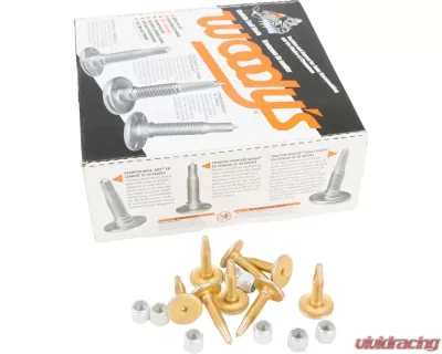 Woodys Gold Digger Carbide Studs 1.325" 144/PK - GDP6-1325-CS