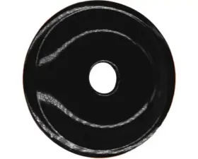 Woodys Round Grand Digger Support Plates 48/PK Black