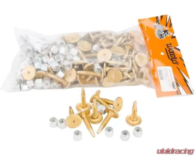Woodys Gold Digger Carbide Studs 1.325" 96/PK - GDP6-1325-BS