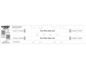 Woodys Stud Template Bearcat 2.52