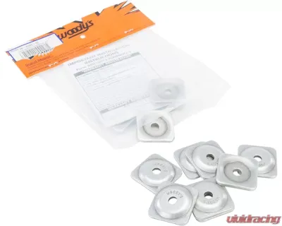 Woodys Grand Digger Support Plates Square 5/16" 12/PK - ASG-3775-12