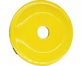 Woodys Round Grand Digger Support Plates 48/PK Yellow