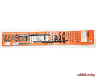 Woodys Trail Blazer Round Bar 6" Carbide Runners Pol TPI-3180 - TPI-3180