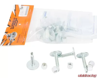 Woodys Grand Master Silver Studs 1.45" 12/PK - GMP-1450-12